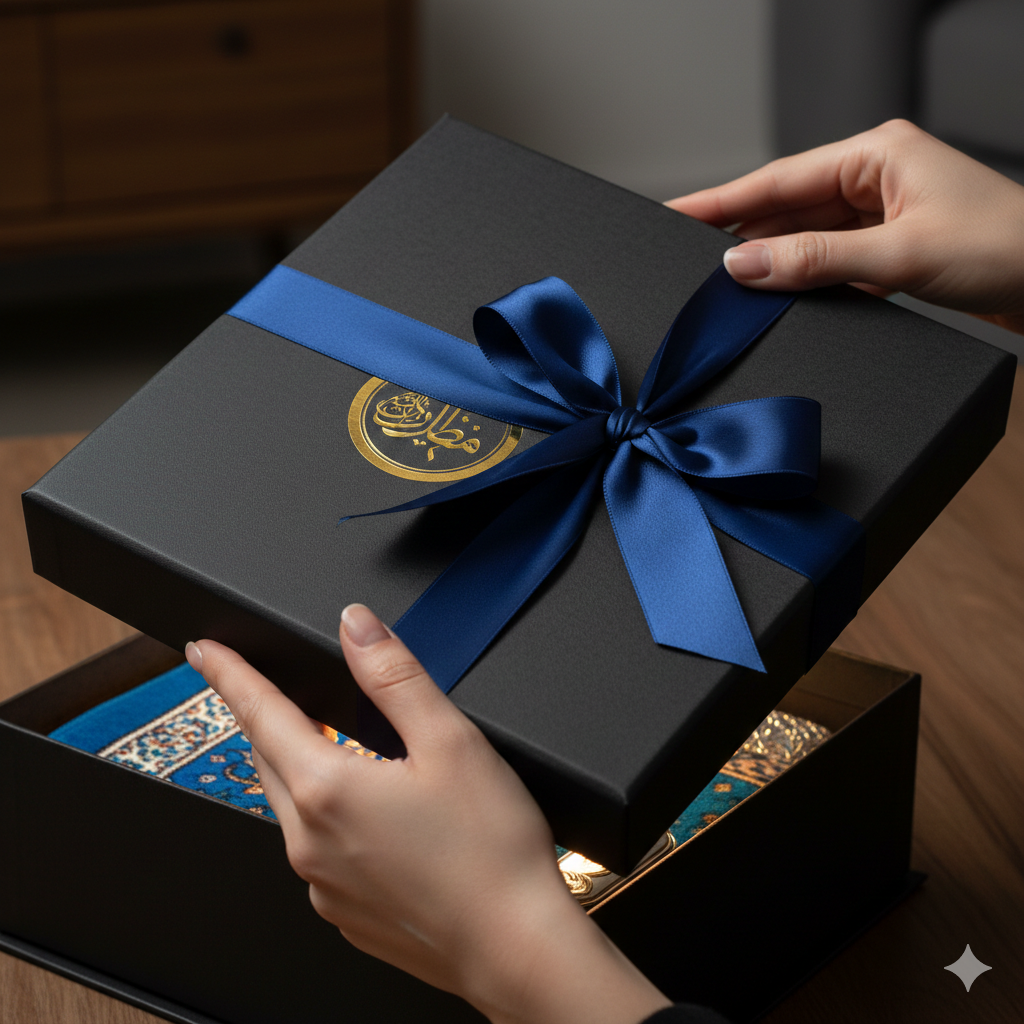 الأناقة والروحانية في باكيج واحد! 🌙.                       [رابط المتجر في البايو 🔗]
هل تبحث عن الهدية المثالية؟ أو ترغب في تجديد ركن الصلاة الخاص بك؟
نقدم لك Pack 1 – الإصدار الحصري!
✅ سجادة بمواصفات عالية.
✅ بخور ينعش الروح.
✅ تسبيح إلكتروني ذكي.
✅ تغ